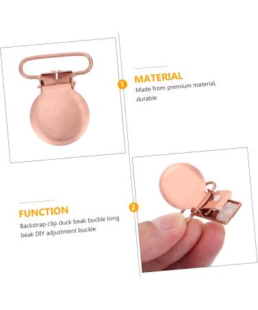 Packove 10-Pack Belt Clips with Duck Bill Buckle - 25mm Pacifier & Trouser Stocking Holders - Buy Online on SooperMarket.com