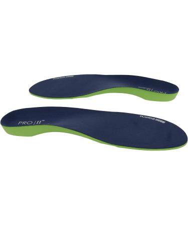 PRO 11 WELLBEING Plantar Series Orthotic Insoles - 2 Pairs Blue - Relief for Plantar Fasciitis, Knee, Back Pain & Fallen Arches - UK 3/4/5 - Buy Online on SooperMarket.com