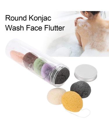 FILFEEL Facial Cleansing Sponge Set - 8PCS 100% Konjac Sponges for Gentle Face and Body Wash - Buy Online on SooperMarket.com