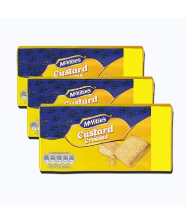 McVities Custard Creams Pack of 3 300g