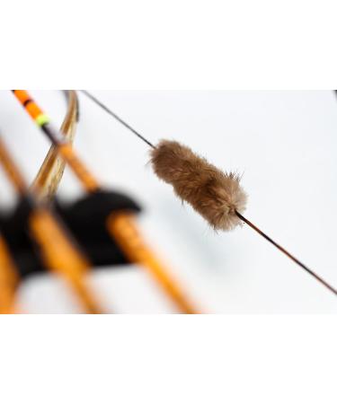 Shatterproof Beaver Fur Bowstring Silencers for Recurve & Longbow - Archery Essential - Buy Online on SooperMarket.com