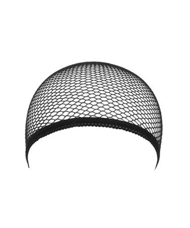 Buy 3-Piece Black Wig Cap Elastic Stocking - Nylon Stretch Mesh Weaving Cap for Wig Intermediate Layers - International Shipping Available - Buy Online on SooperMarket.com