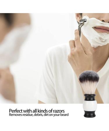 Premium Aluminum Alloy Shaving Brush for Men | Beard & Facial Cleaning Tool | Perfect for Home & Salon Use - Buy Online on SooperMarket.com