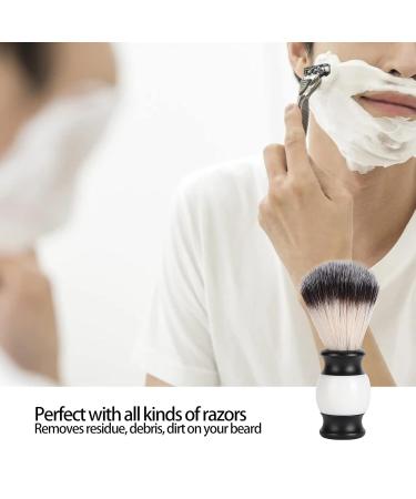 Ankroyu Men's Shaving Brush - Aluminum Alloy Razor & Facial Cleaning Tool for Salon & Home Use - Buy Online on SooperMarket.com