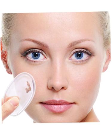 Buy Leaf-Shaped Silicone Makeup Sponge Puff | Clear Gel Blender for Perfect Makeup Application - Buy Online on SooperMarket.com