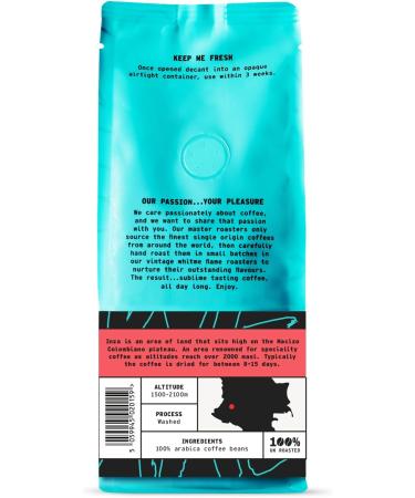 Coffee Ground for Cafetiere 227g Bag Colombian Ground Coffee Chocolate & Fruits Notes 100% Arabica Light Roast Speciality Freshly Roasted Single Origin (We Are Coffee Co) Ground Cafetiere 227 g (Pack of 1) - Buy Online on SooperMarket.com