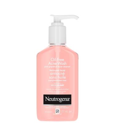 Neutrogena Oil-Free Acne Wash Facial Cleanser - Pink Grapefruit 6 oz | Buy Internationally Online - Buy Online on SooperMarket.com