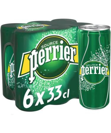 Perrier sparkling mineral water can 12x330ml - Buy Online on SooperMarket.com