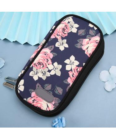 Kadimendium Insulin Cold Storage Bag - Waterproof Eco-Friendly Cool Bag for Patient Care (Black Red Flower) - Buy Online on SooperMarket.com