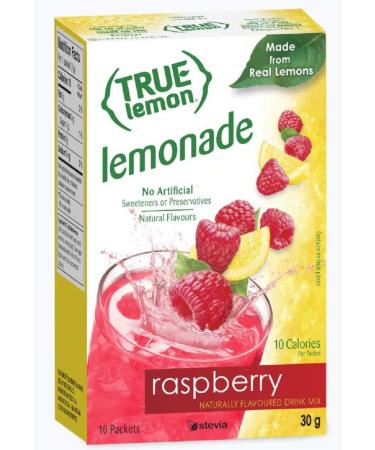 True Lemon Raspberry Lemonade (2 Boxes) 10 Packets in Each Box raspberry,lemon 10 Count (Pack of 2)