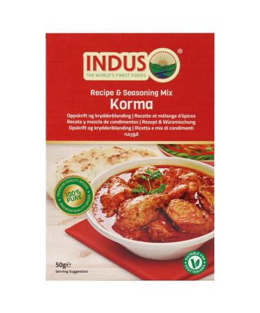 Indus Korma Recipe & Seasoning Mix 50g
