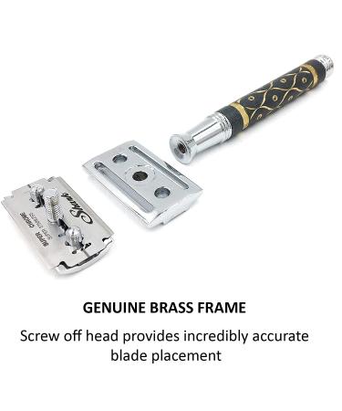 Parker Safety Razor 65R Super Heavyweight Double Edge Safety Razor - Includes 5 Blades | International Shipping Available - Buy Online on SooperMarket.com