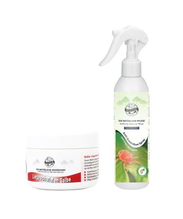 Bellfor grass mite savings set for dogs anti-grass mites spray 250 ml lying snacks ointment 30 ml high-quality remedies for grass mites in the dog
