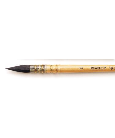 Isabey Siberian Blue Squirrel Quill Watercolor Brush, White