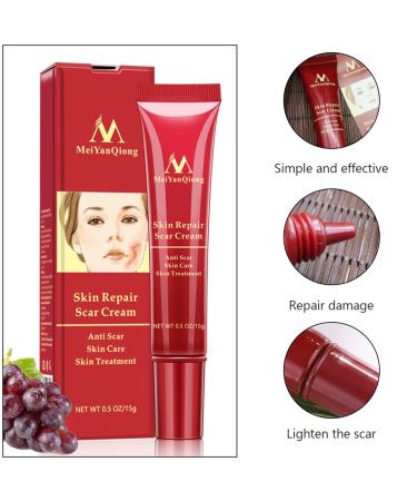 FOMIYES Pregnancy Scar Removal Cream - Fade Safe Anti-Stretch Mark Whitening Ointment - 2pcs Redx2pcs - Buy Online on SooperMarket.com