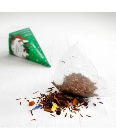 ETS Holiday Collection Tea Gift with Bow - Organic 12 Winter Teas | Perfect International Gift - Buy Online on SooperMarket.com