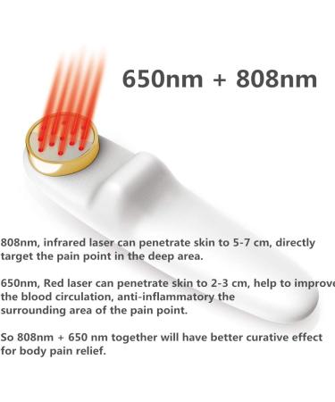 Official LASTEK 650/808nm LLLT Body Pain Relief Device Red Light Therapy Instrument For Human & Animals Rechargable Portable Home Use AC110V/AC220V - Buy Online on SooperMarket.com