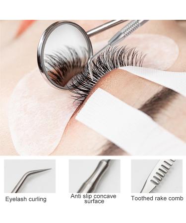 NTRUXZP 2 Pieces Steel Eyelash Lamination Comb Eyelash Lift Tool and Comb for Eyelash Lifting 6.5 Inch Eyelash Separator Lash Lift Accessories Separator Lash Lifting Tool - Buy Online on SooperMarket.com