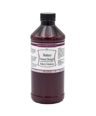 LorAnn Buttery Sweet Dough Bakery Emulsion, 16 ounce bottle