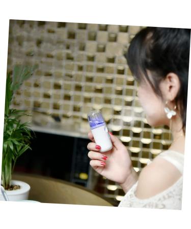 Baluue 1pc Portable Humidifier Handy Mist Sprayer Air Mister for Essential Oils Air Diffuser Blue Plastic 14.5X4CM - Buy Online on SooperMarket.com