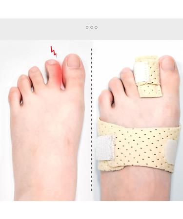 Adjustable Hammer Toe Corrector with Aluminum Bar - Recovery & Alignment Support - Buy Online on SooperMarket.com