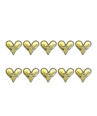 Worparsen Nail Art Decors Attractive Flower Love Heart Bear Modeling Fake Nail Decor Resistant Realistic Looking H