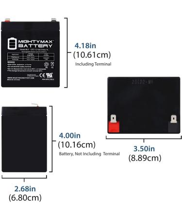 12V 5Ah F2 SLA Replacement Battery for Fenton PowerOffice S450A - Buy Internationally - Buy Online on SooperMarket.com