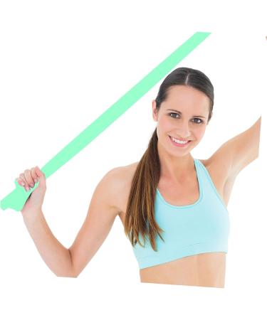 Balacoo Fitness Resistance Bands - Premium Workout Stretch Bands for Exercise - Light Green 150x15cm - Buy Online on SooperMarket.com