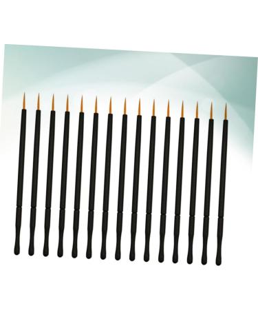 Baluue 100 Pcs Eye Makeup Tools Eyeliner Applicator Tool Gel Eyeliner Pencil Eyeliner Brushes Orange - Buy Online on SooperMarket.com
