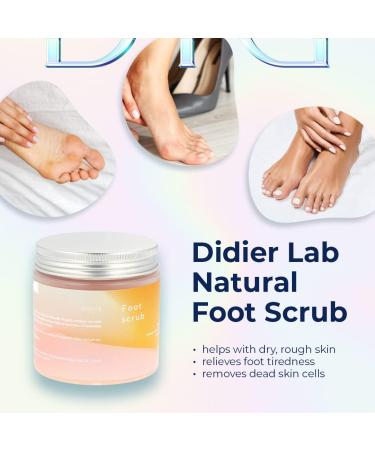 Didier Lab Beaut Premium Foot Scrub - Natural Ingredients for Exfoliation, Cleansing, and Moisturizing - 260g - Buy Online on SooperMarket.com