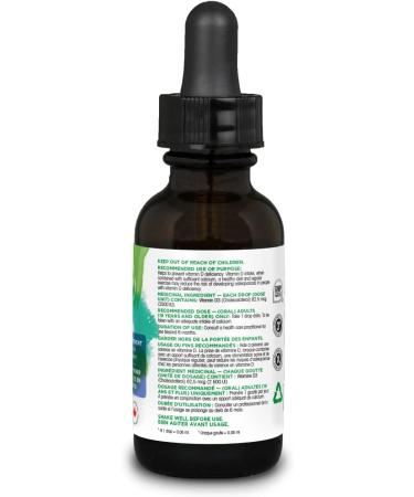 Organika Vitamin D3 Liquid 2500IU- Olive Oil Base Immune System Support- 30ml Nutritional Supplement - Buy Online on SooperMarket.com