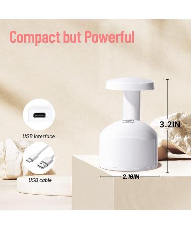 Mini UV Nail Lamp for Gel Nails - Fast Curing Portable LED Nail Dryer | LKE Curing Lamp for Gel Nail Polish | USB Cute Single Finger UV Light - Home & Travel - Buy Online on SooperMarket.com