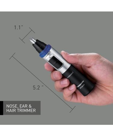 Buy Panasonic ER-GN30-K Nose & Ear Hair Trimmer - Wet/Dry Precision Grooming Tool for International Shipping - Buy Online on SooperMarket.com