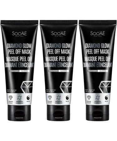Soo Ae Diamond Glow Peel Off Mask - 3 Count | Best International Shipping & Skincare Benefits - Buy Online on SooperMarket.com