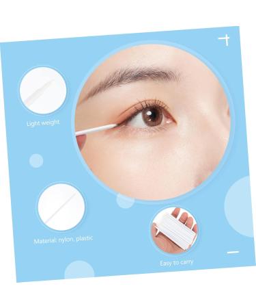 MUSISALY 100pcs Disposable Eyeliner Brush Makeup Brush Applicator Eye Tool Brush Eye Makeup Brush Cosmetic Brush Eyeliner Fiber Brush Eyeliner Applicator Makeup Eye Tool 9x6.5cm White - Buy Online on SooperMarket.com