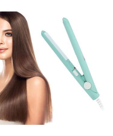 2 in 1 Mini Straightening Iron & Curling Tool - Ceramic Tourmaline Flat Iron for Effortless Hair Styling | Shop Now - Buy Online on SooperMarket.com
