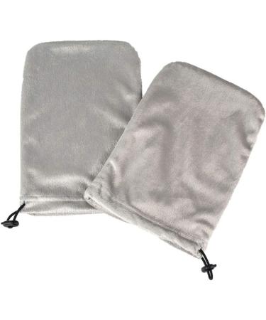FRCOLOR Paraffin Wax Glove Booties & Mittens - 2 Pairs Grey - Buy Online on SooperMarket.com