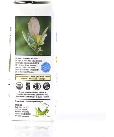 Kraus Pure Leaf Organic Yerba Mate 500g - Pack of 1 | Premium Quality - Buy Online on SooperMarket.com