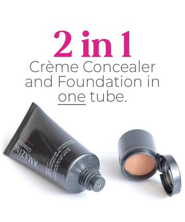 AmazingCosmetics Smooth Creme Concealer & Foundation Medium Beige - Flawless Coverage for Radiant Skin - Buy Online on SooperMarket.com