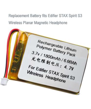 1800mAh Battery Replacement for Edifier STAX Spirit S3 & Compatible with Corsair HS75 XB Alienware AW988 HyperX Cloud & Turtle Beach XP510 RX - Buy Online on SooperMarket.com