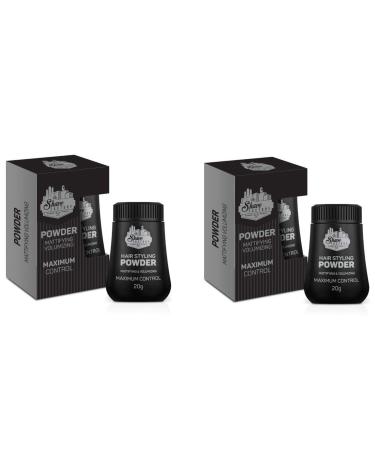 Shave Factory Volume Powder for Men | Long-Lasting Hair Styling | Mattifying & Volumizing | 2 x 20g - Unpollinated - Buy Online on SooperMarket.com