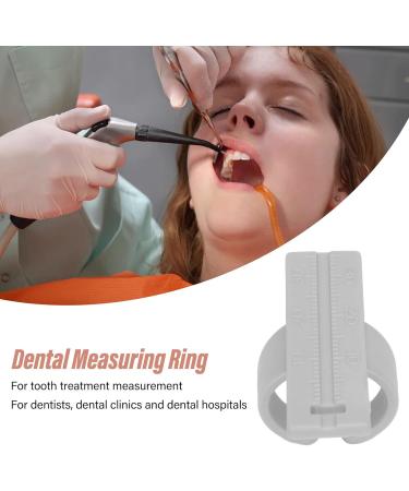 High Accuracy Dentistry Finger Lineal Ring & Shear Measure Tool - Portable Gray Plastic for Dentists - Buy Online on SooperMarket.com