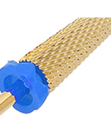 Manicure Drill Bit Nail Drill Bit Gold Multifunctional Cone Quick Sanding for Beauty Salon (133#-M) - Buy Online on SooperMarket.com