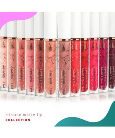 Flower Beauty Miracle Matte Liquid Lip Color - Vividly Bold & Creaseless Matte Lipstick in Bare Honey - Long-Lasting Comfortable All Day Wear - Buy Online on SooperMarket.com
