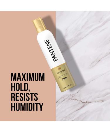Pantene Pro-V Maximum Hold Hair Mousse 6.6 oz (Pack of 3) - Humidity Resistant - Buy Online on SooperMarket.com
