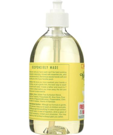Rebel Green Hand Soap - Peppermint Lemon 16.89 oz | Natural & Eco-Friendly - Buy Online on SooperMarket.com