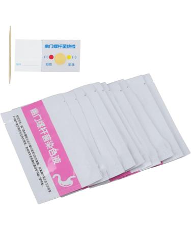 10 Piece H Pylori Test Paper Set Professional Portable Home Test for Helicobacter Pylori Detection Health Care Monitoring Early Diagnosis - Buy Online on SooperMarket.com