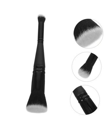 Double-Ended Makeup Brush - Powder Foundation & Blush Applicator for Loose Powder | Perfect for Women - Buy Online on SooperMarket.com