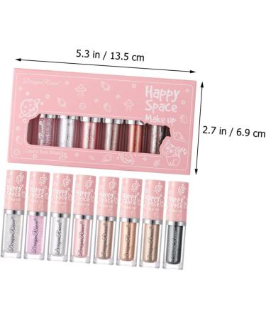 Healeved 16 pcs DIY Bling Tool Makeup Cosmetics Women Shadow Liquid Eye Highlight Glitter Eyeshadow - Buy Online on SooperMarket.com