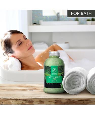 Bathing Salt Spruce 600g - Sea Salt with Essential Oil for Relaxation Stress Relief & Aromatherapy - Christmas Tree Fragrance - Buy Online on SooperMarket.com